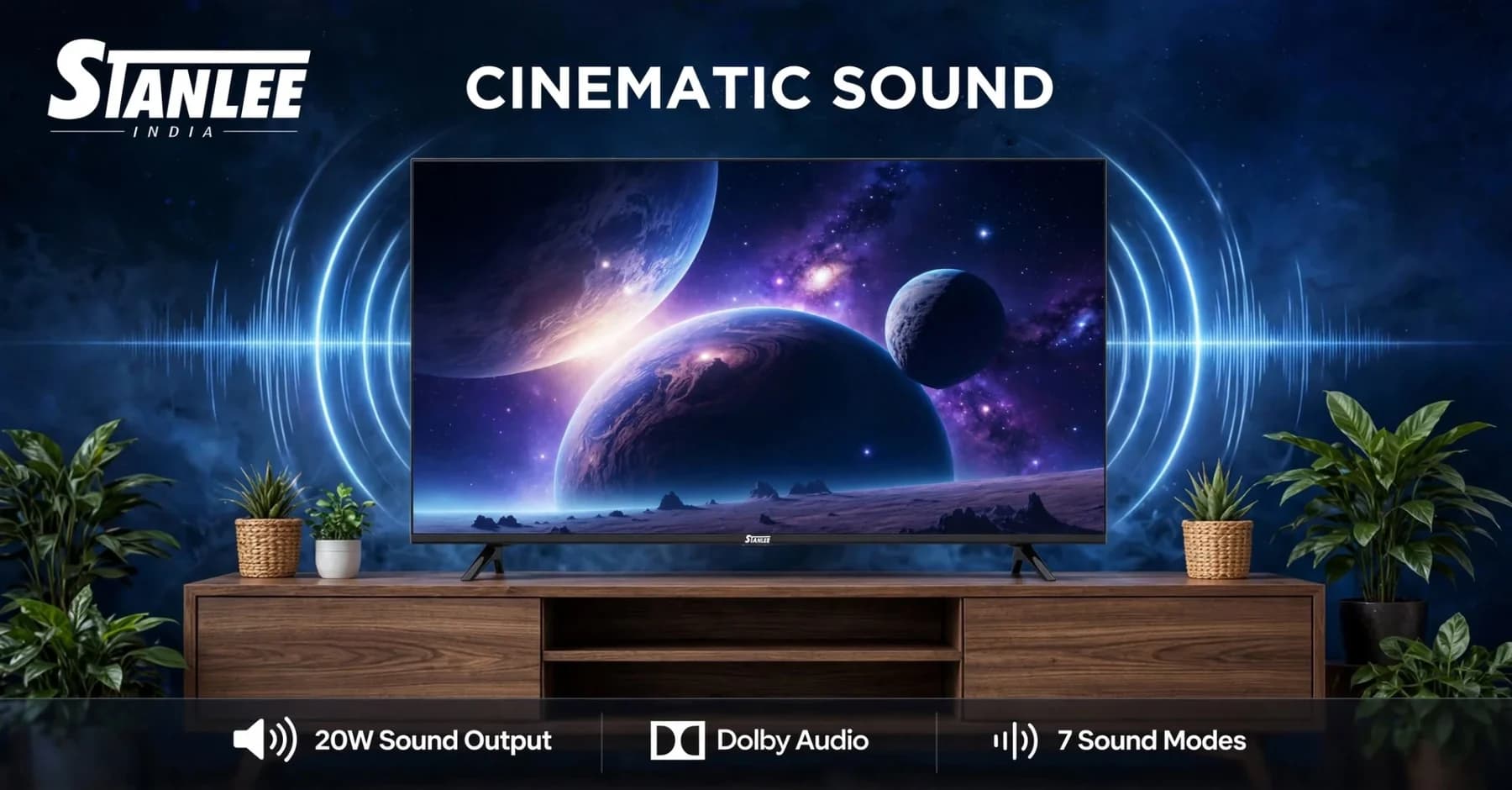 Sound that fills the room