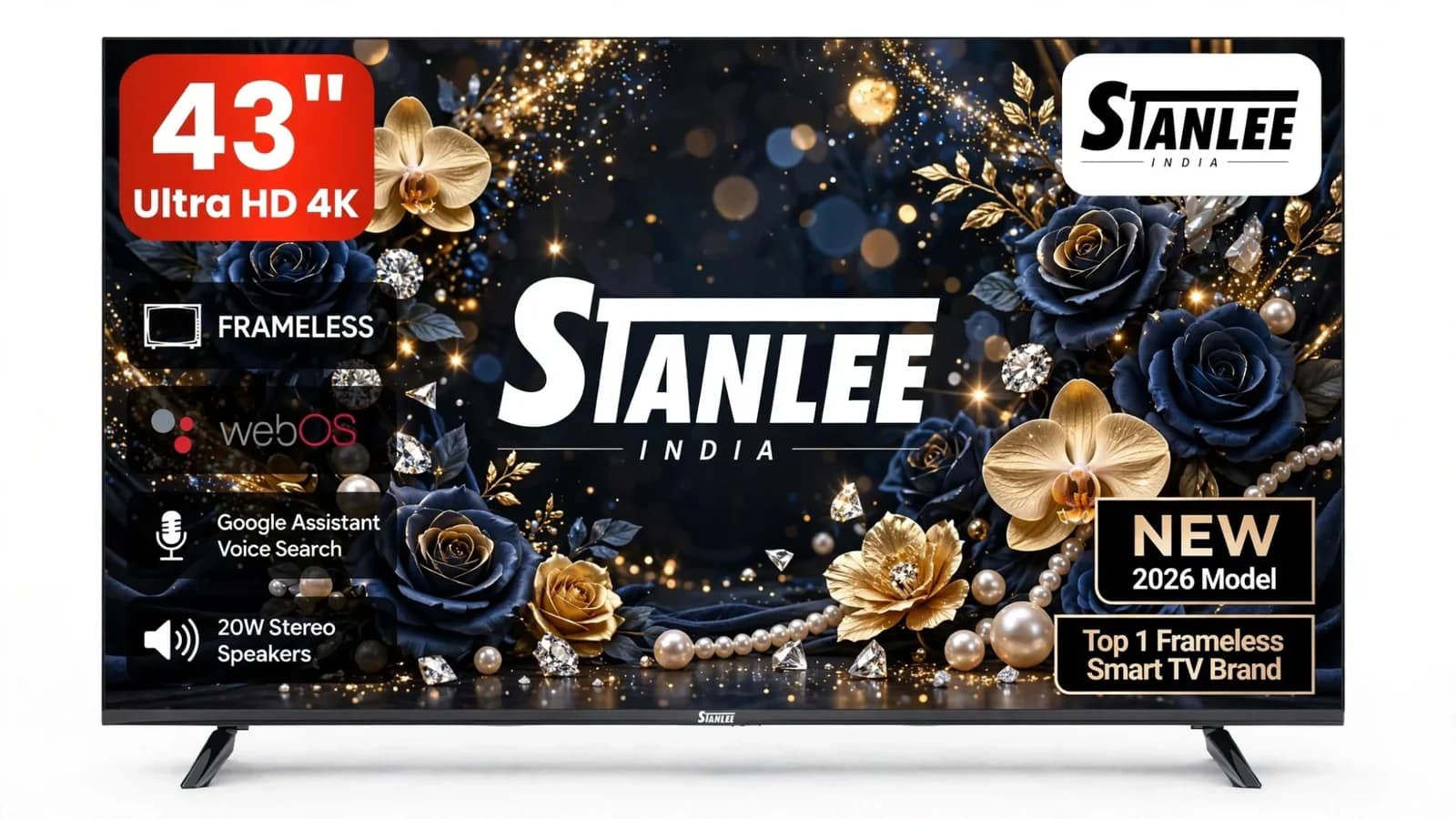 Stanlee 43″ QLED TV — WebOS