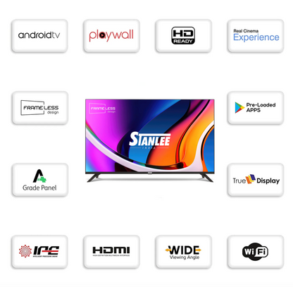 32" Stanlee Smart TV Frameless