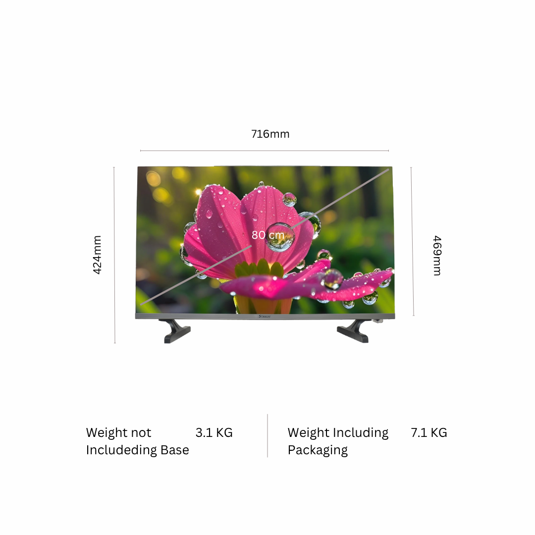 32" Stanlee Fire TV - Frameless