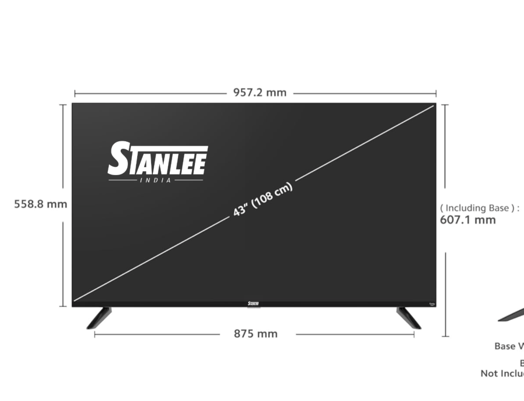43" Stanlee Fire Tv Frameless- QLED 4K