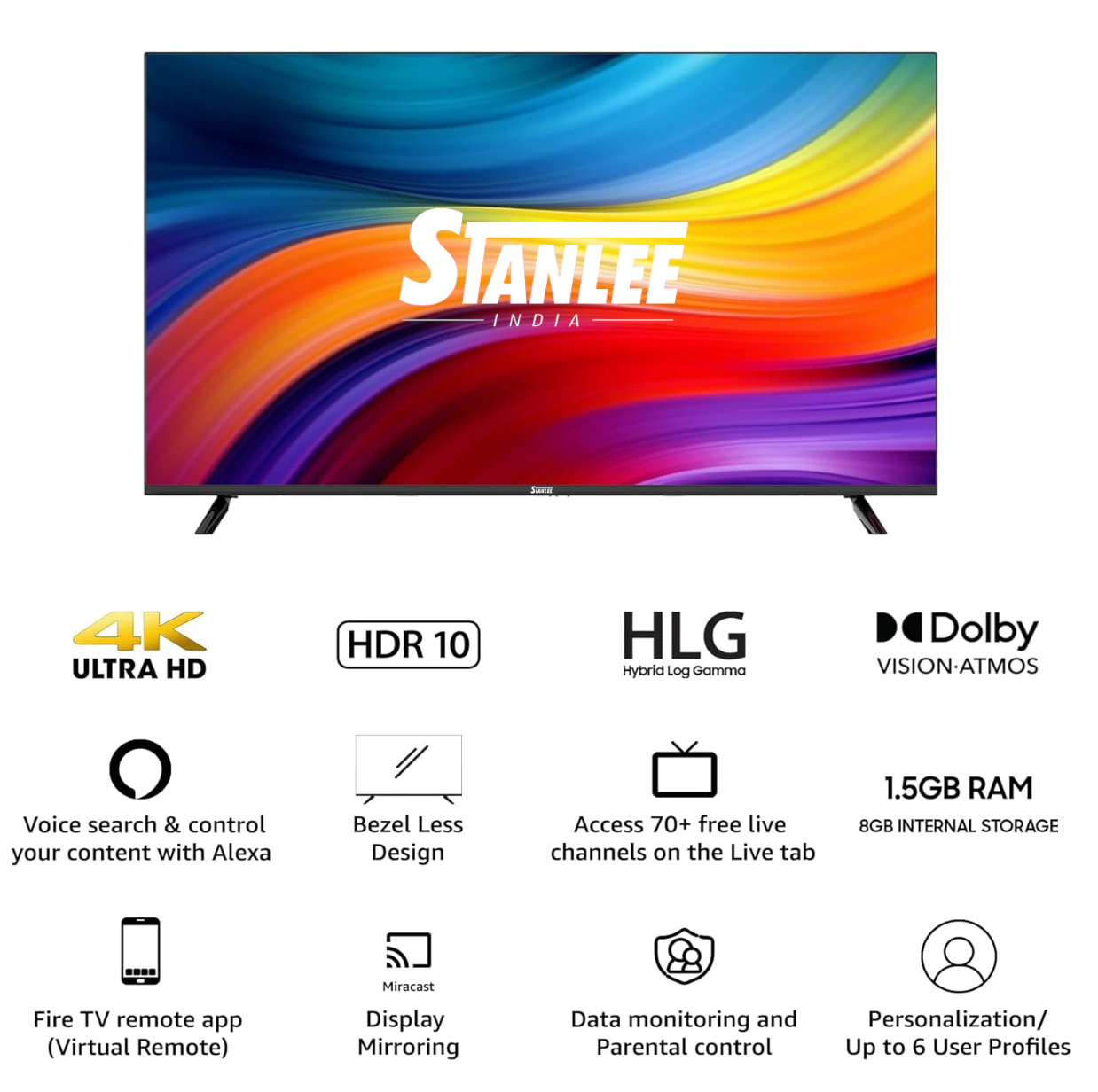 50″ Fire TV — QLED 4K