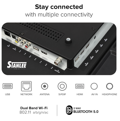 50″ Smart TV — QLED 4K