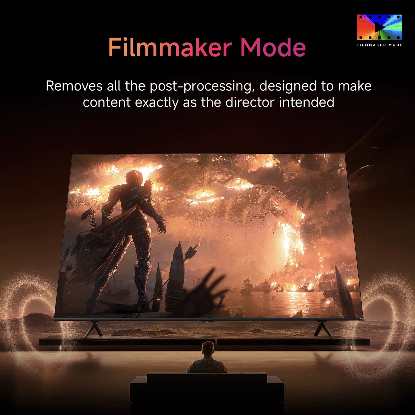 43″ Smart TV — Frameless